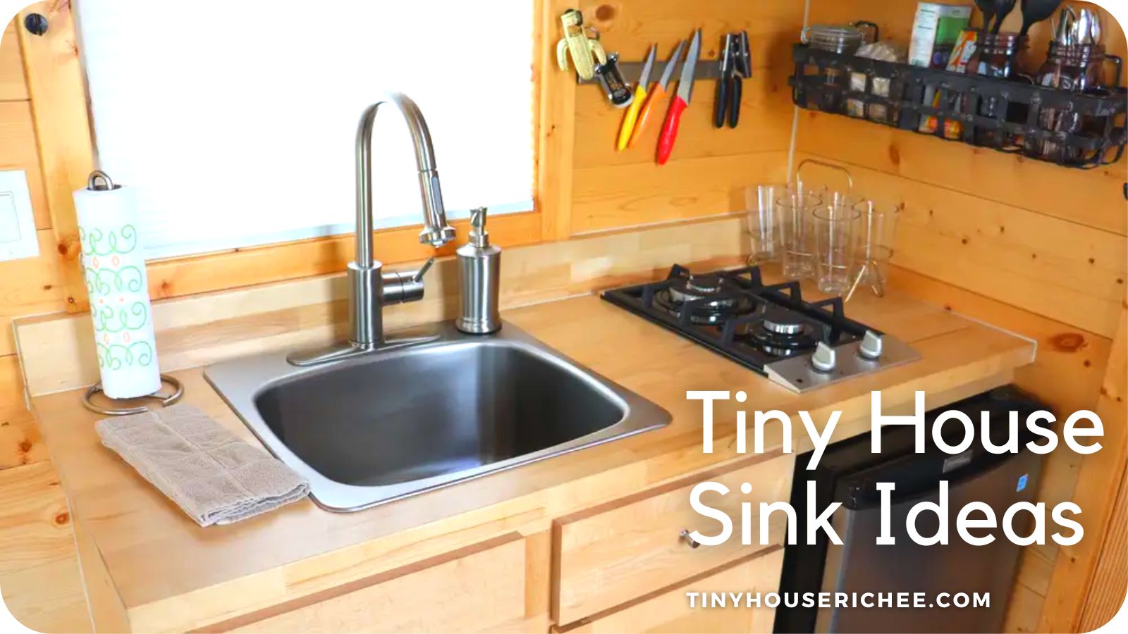 tiny house sink ideas